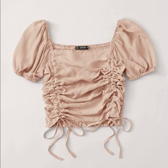 ☼ pink ruffle top - Picture 2 of 3